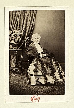 Claudet, Antoine (1797-1867) - Maria Amelia di Borbone-Napoli (1782-1866) Regina dei francesi