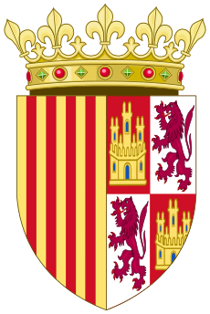 Coat of Arms of Maria of Castile, Queen of Aragon