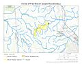 Course of Pinks Branch (Leipsic River tributary)