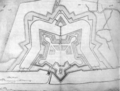 De Gomme's map of Tilbury Fort, 1670