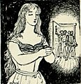 Disegno per copertina di libretto, disegno di Peter Hoffer per La sonnambula (1954) - Archivio Storico Ricordi ICON012419