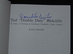 Double Duty autograph