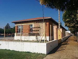 School side in Urdiales del Páramo