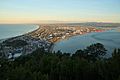 Evening view from the Mount over Mount Maunganui