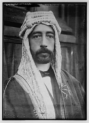 Faisal I of Iraq circa 1920