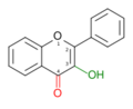 Flavonol skeleton colored