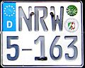 Germany NRW licenseplate