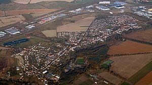 Aerial view of Großbeeren