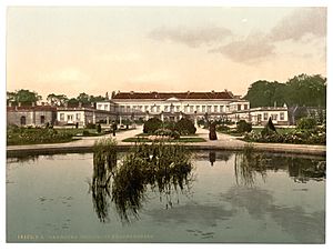 Hannover Schloss zu Herrenhausen (um 1895)