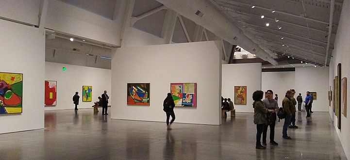 Hans Hofmann exhibit at BAMPFA March 2019 photo by Steven Saylor