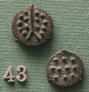 Hengistbury Head cast coins
