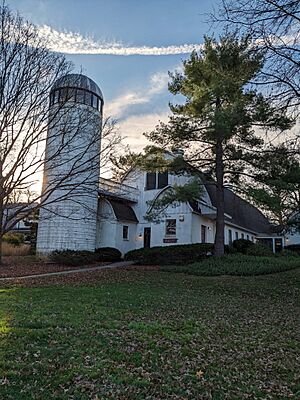 Historic Kahler family farm silo