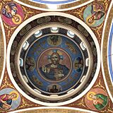 Icon of Christ the Almighty at the Annunciation Greek Orthodox Cathedral (Chicago)