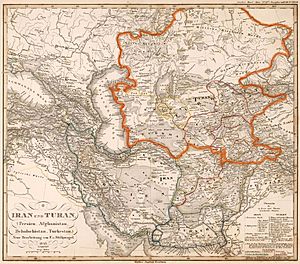 Iran Turan map 1843
