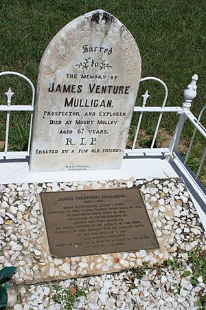 James Venture Mulligan's Grave, Mt Molloy Cemetery (2010).jpg