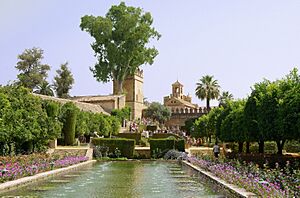 Jardin alcazar cordoue