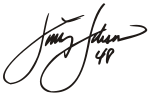 Jimmie Johnson signature