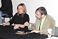 John Rhys-Davies under autografsession