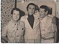 Juan el de la Vara con Juanito Valderrama y Marchena