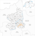Karte Gemeinde Lupfig 2010