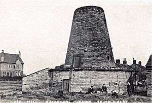 Kirkby Mill at South Kirkby, West Yorkshire, England