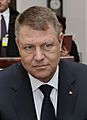 Klaus Iohannis Senate of Poland 2015 02 (cropped 2)