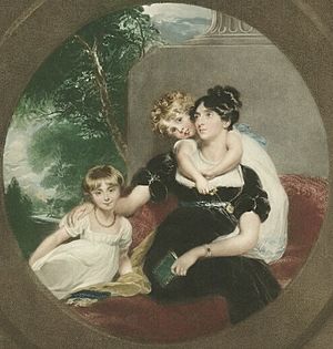 Lady-Caroline-Barrington-ne-Grey-Lady-Georgiana-Grey-Mary-Elizabeth-Grey-ne-Ponsonby-Countess-Grey (cropped)