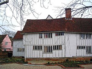 Lavenham Priory, Rear view - geograph.org.uk - 1536711