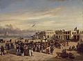 Le prince de Joinville sur l'île de Gorée en 1842
