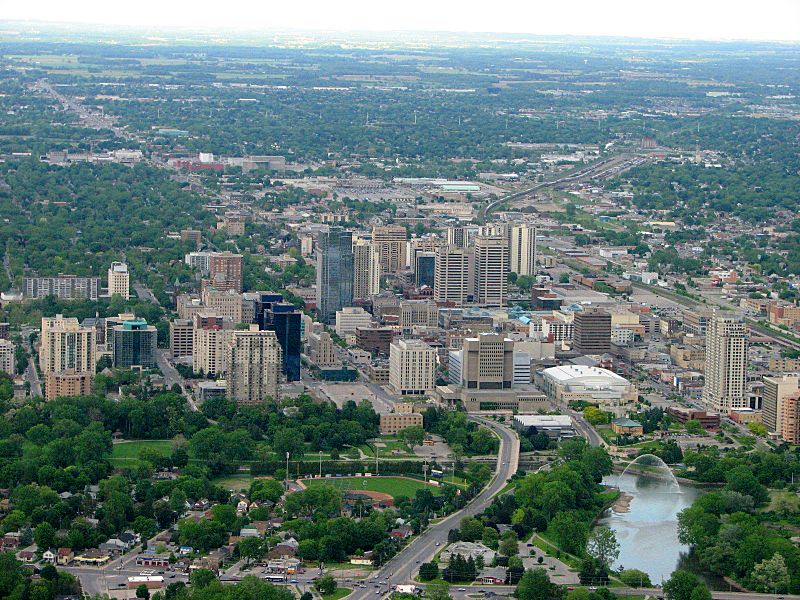 Image London Ontario Canada The Forest City From Above