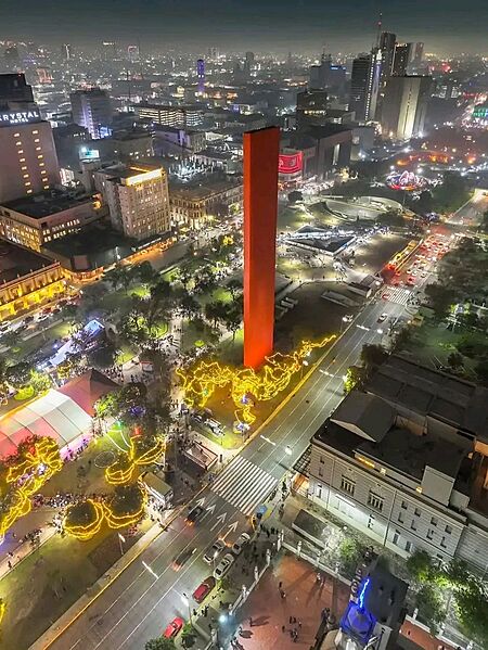 Macroplaza vista aérea