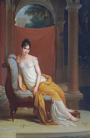 Madame Recamier (1777–1849) by Alexandre-Evariste Fragonard