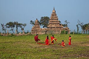 Mamallapuram, Shore Temple, India