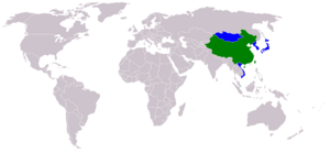 Map-Chinese World