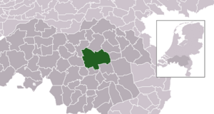Map - NL - Municipality codes 0860, 0844, 0846 (2009)
