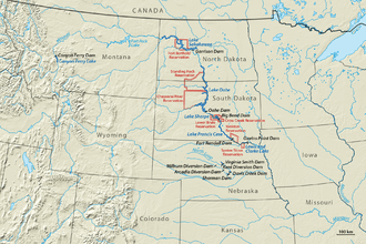 Map Pick–Sloan Missouri Basin Program