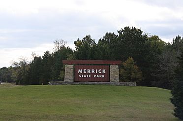 MerrickStateParkSignWIS35