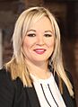 Michelle O'Neill (cropped from Martin McGuinness, Michelle O'Neill, Mary Lou McDonald and Gerry Adams)
