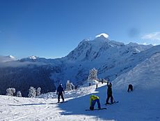 Mount Baker Ski Area chair 5