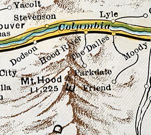 Mount Hood Railroad route