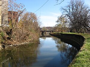 Muskingum River Canal at Zanesville