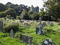 Newport Castle from St Mary's churchyard