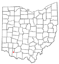 Location of Mount Orab, Ohio