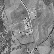 overhead photograph of the missile launch site missile control area