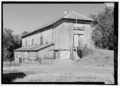 Perspective view of southwest corner - St. Elizabeths Hospital, Cow Barn, 2700 Martin Luther King Jr Avenue SE, Washington, District of Columbia, DC HABS DC-349-P-2