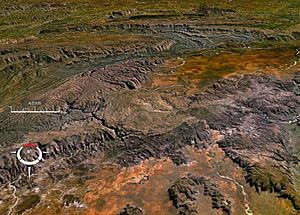 Piccaninny crater oblique Western Australia
