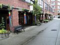 Post Alley Pike Place Market Seattle Washington June 2010