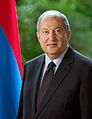 President of the Republic of Armenia Armen Sarkissian (cropped)