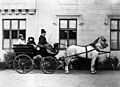 Princess Louise Caroline Alberta, Duchess of Argyll, Princess Beatrice of Battenberg and Queen Victoria driving by Henry Joseph Whitlock