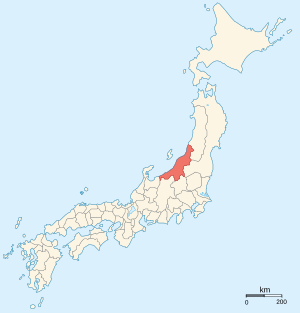 Provinces of Japan-Echigo